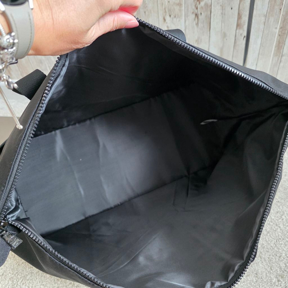 Unisex Coach Duffle Gym Travel Tote Bag Black - Picture 8 of 8